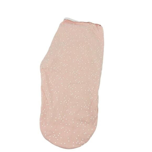 Peanutshell Swaddle Blankets for Baby Girls Pink White Polka Dot 3-6 Months - Picture 5 of 5